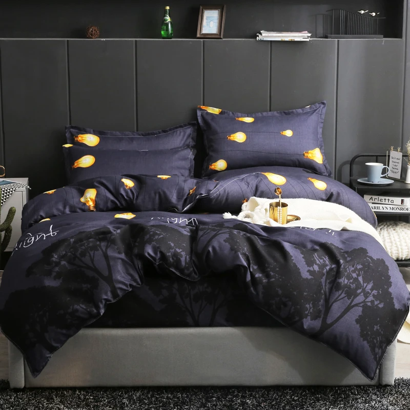 Beding set Pillowcase Duvet cover Bedding king queen size Bedlinen | Дом и сад