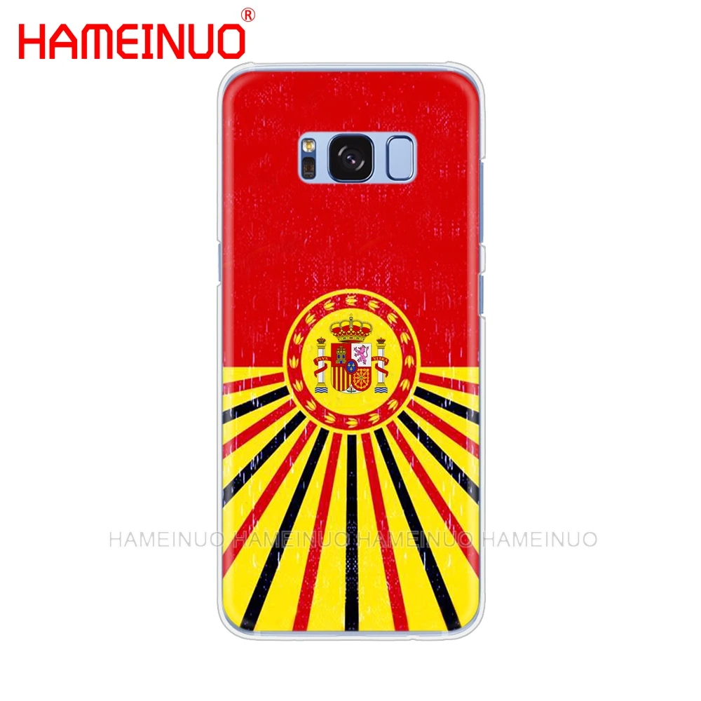 HAMEINUO Испанский флаг лагеря Ноу чехол для сотового телефона Samsung Galaxy S9 S7 edge PLUS S8 S6 S5
