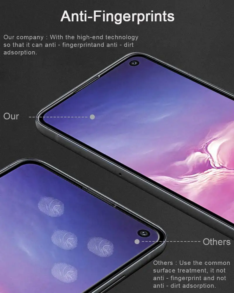 Защитная пленка из закаленного стекла для Samsung galaxy s10E Note 9 8 S10 S8 S9 plus с изогнутыми