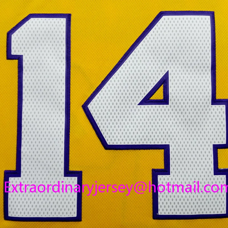 Мужская Брэндон Ингрэм Джерси #14 брэндон джерси Баскетбол вышивка бесплатная