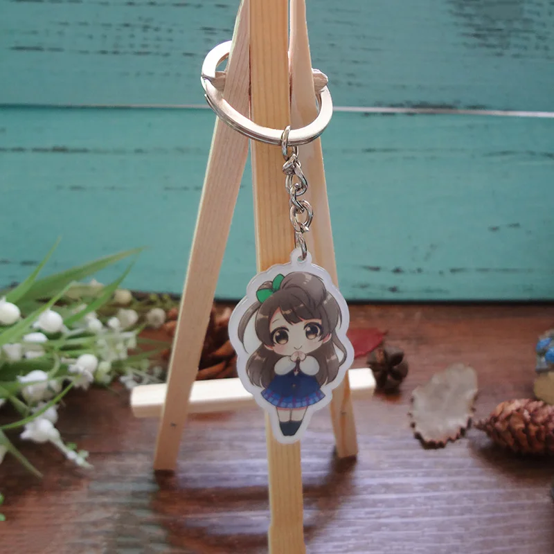 1 шт. аниме Love Live Нико Рин Хонока Кодори Kawaii брелок Подвеска Portachiavi llavero