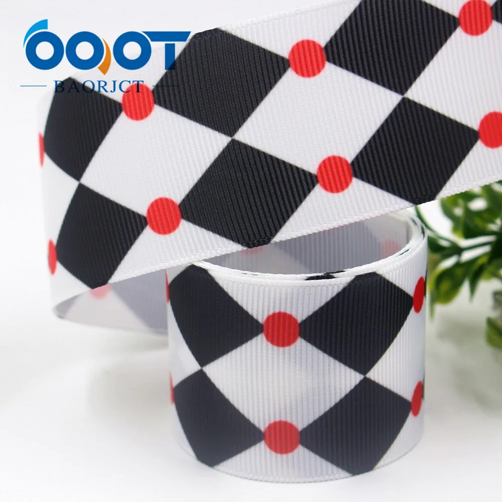 Термопечать OOOT BAORJCT ленты с принтом в виде героев мультфильмов 38 мм 10 ярдов рубчик