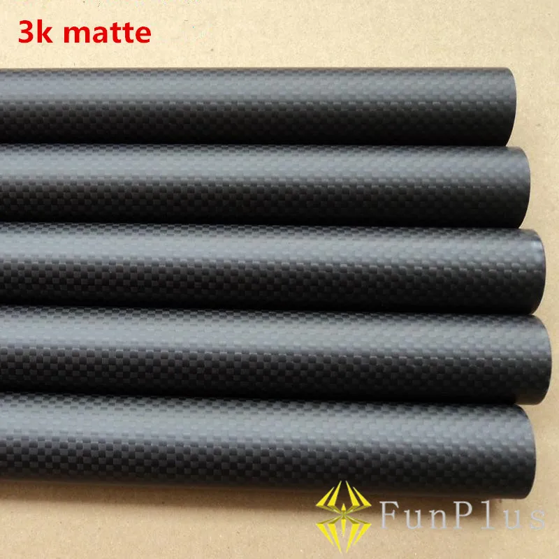 4pcs DIY OD 10mm X ID 6mm 500mm 3K Pure Carbon Fiber Tube 10 6 Tubes Twill Matte Tail Boom Quadcopter Arms | Игрушки и хобби