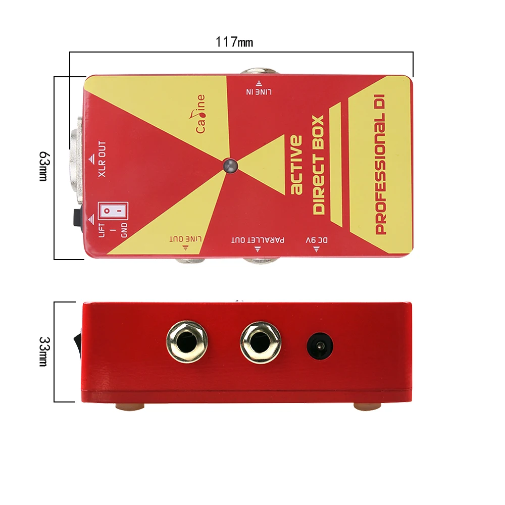 Наоми Калин педаль гитарных эффектов CP-23 DI Box активная Прямая Коробка для