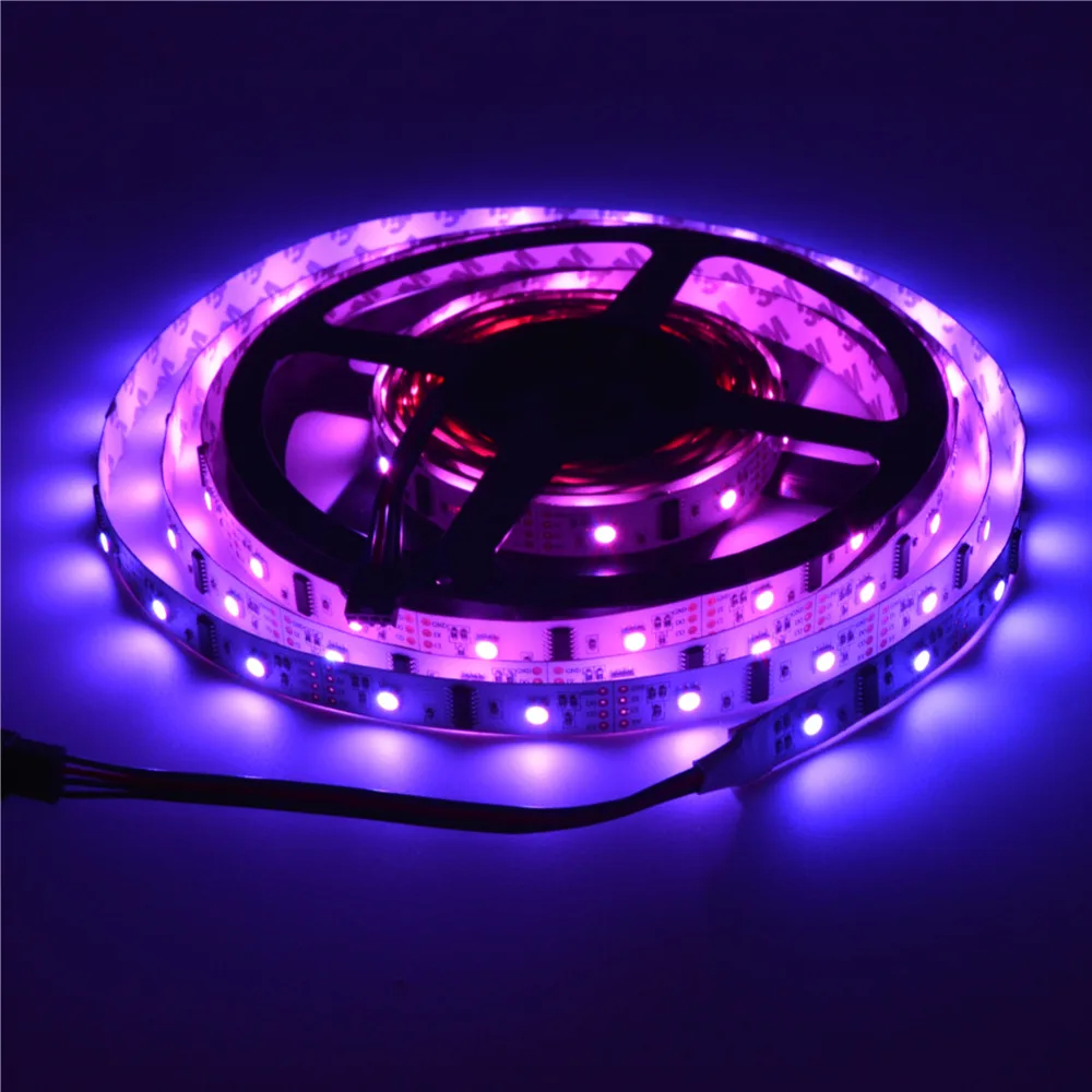 100 м LPD8806 5050 RGB цифровая Адресуемая мечта полноцветная Пиксельная светодиодная
