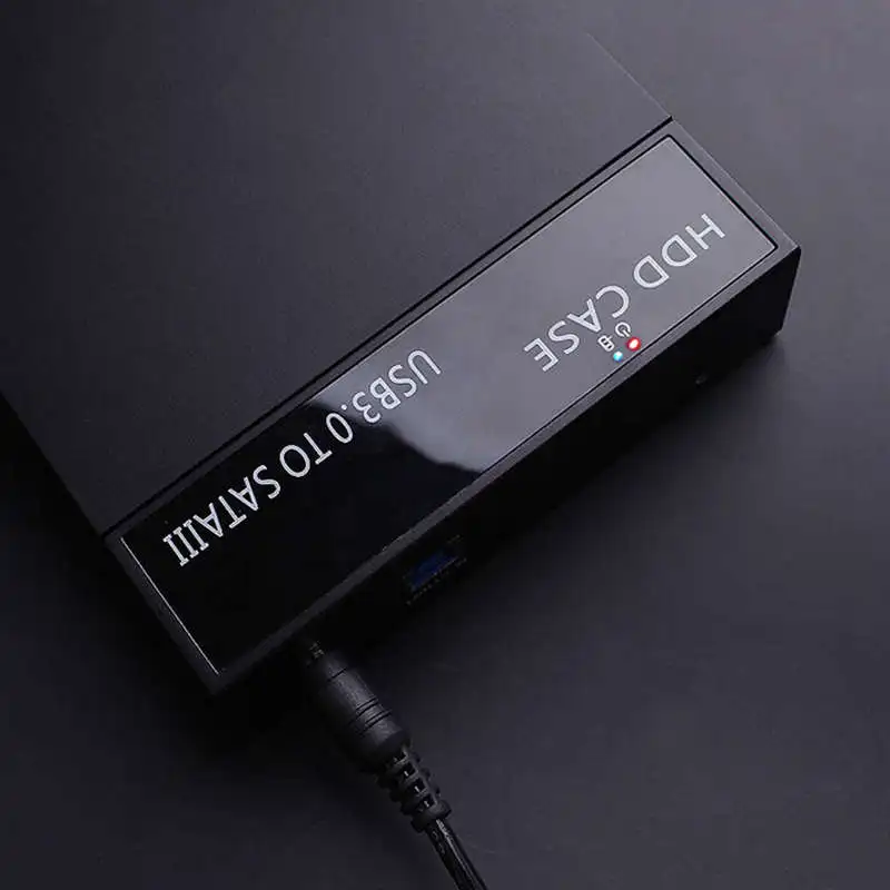 Внешний жесткий диск Usb 3 0 для Sata Корпус 2 5/3 5 дюйма I/Ii/Iii Hdd и Ssd (максимальная