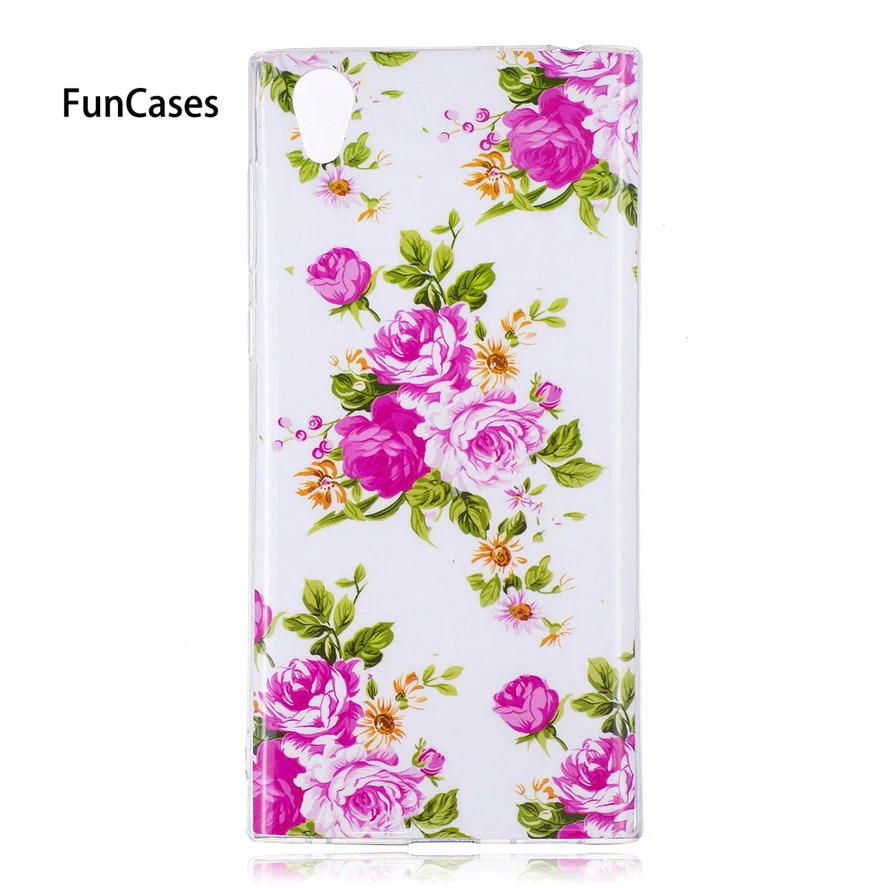 Luminous Phone Case For Sony Xperia L1 G3311 G3312 G3313 E6 Dual Silicone Bag Covers Skin Shell song | Мобильные телефоны и