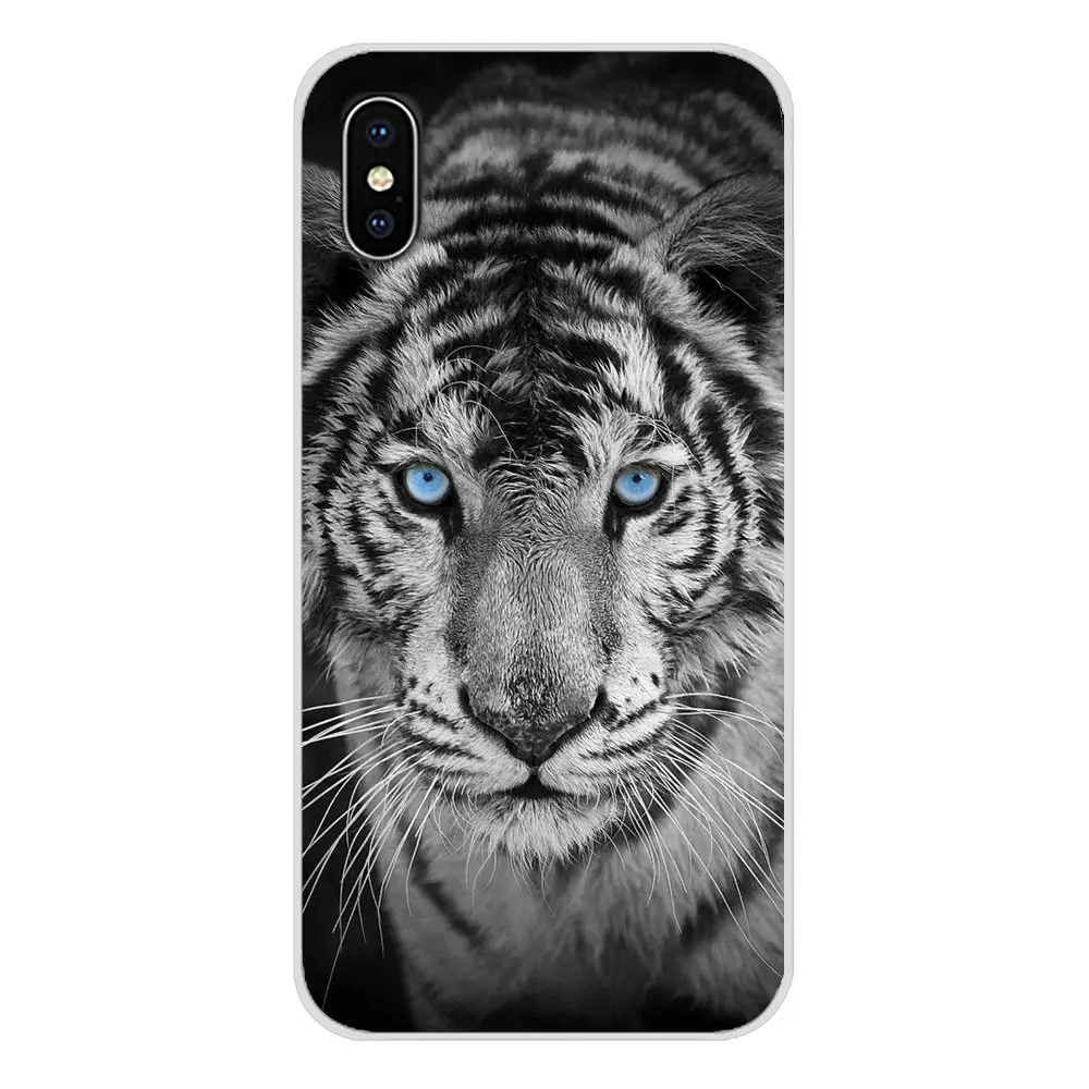 Аксессуары чехлы для телефонов Xiaomi Mi4 Mi5 Mi5S Mi6 Mi A1 A2 5X 6X 8 9 Lite SE Pro Max Mix 2 3 2S Тигр