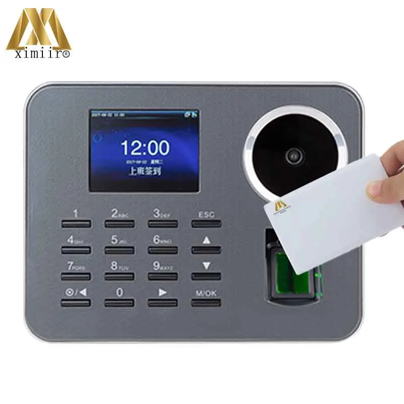 Биометрический отпечаток пальца посещаемость времени с 13 56 MHz MF карты ZK Iclock360-P