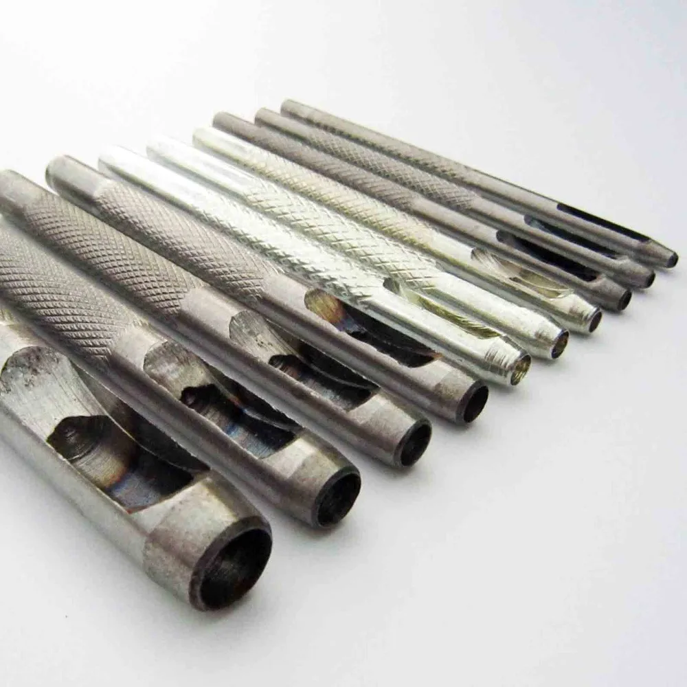 Стальной круглый дырокол инструмент прокладка полый резак для кожи ремесло