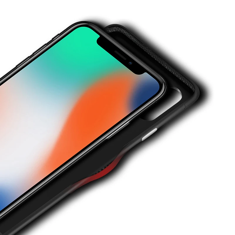 Toraise For iPhone XS Max Case PU Leather Silicone Edge Back XR X Phone Cover for 7 8 Plus 6s 6 7Plus |