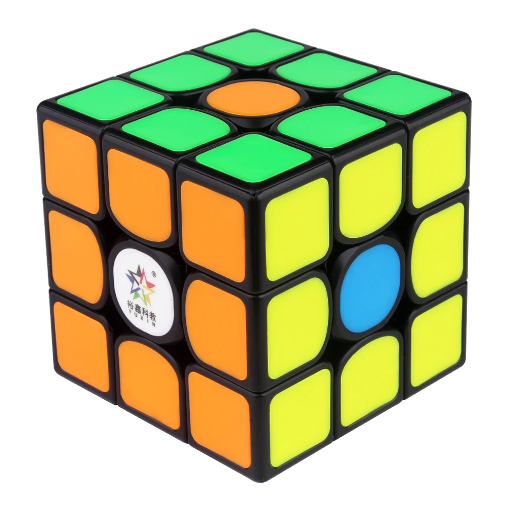 Новинка оригинальный магнитный магический куб YuXin Kylin V2 M 3x3x3 5 7 см
