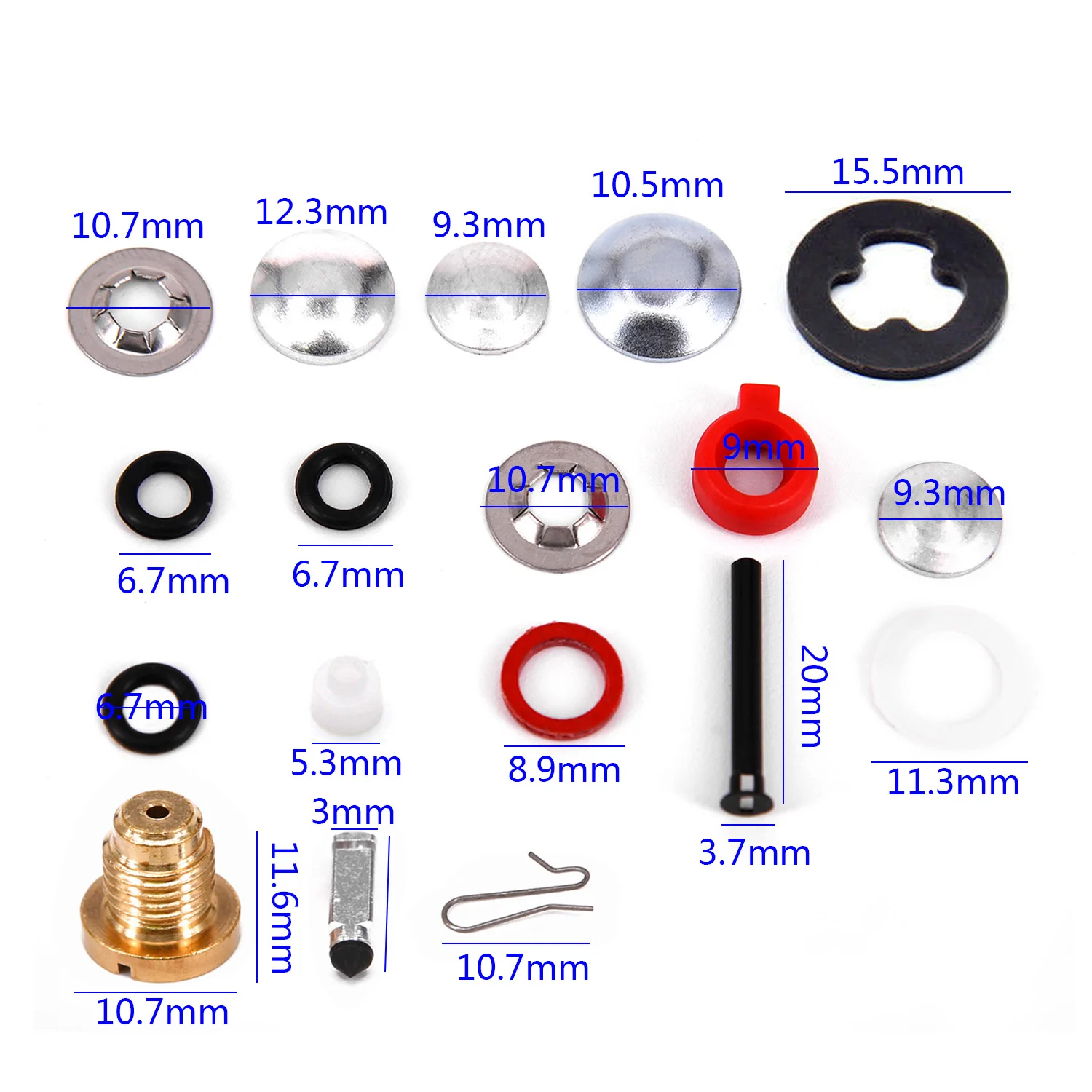 Набор аксессуаров для карбюратора профессиональные ремонтные резиновые