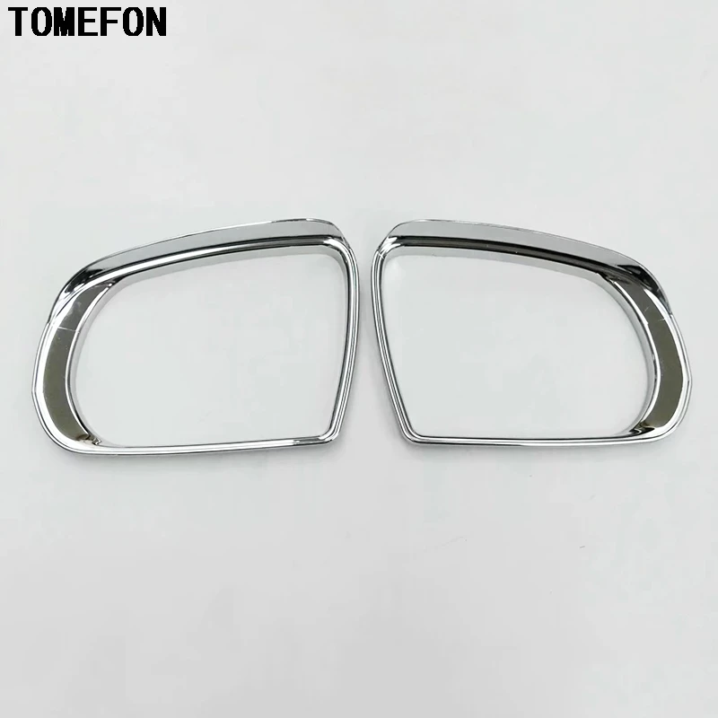 Фото TOMEFON для JEEP Cherokee 2014, 2015, 2016, 2017, новое хромированное зеркало заднего вида, дождь, снег, морской чехол, отделка, автомобильные аксессуары №3