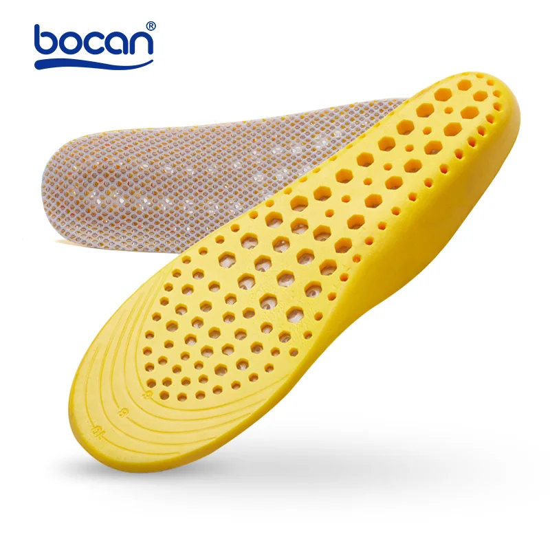 Insoles arch support top quality orthopedic for flat foot sweat absorbing inerts anti-slip comfortable for men and women