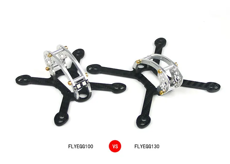 LDARC Flyegg Новое поступление 100 / 130 комплект корпуса рамы для KingKong Mini FPV RC Дрон