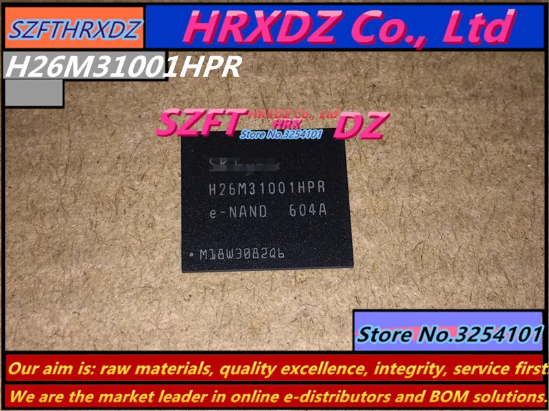 

SZFTHRXDZ 100% new original 5PCS H26M31001HPR BGA