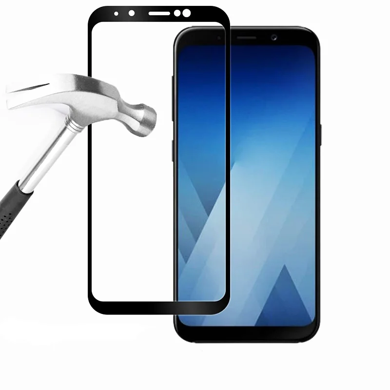 Закаленное Стекло для samsung A30 A50 A40 A70 A90 M30 M20 M10 J6 J4 Plus A8 A6 плюс S10E Экран Защитная закаленная Пленка чехол
