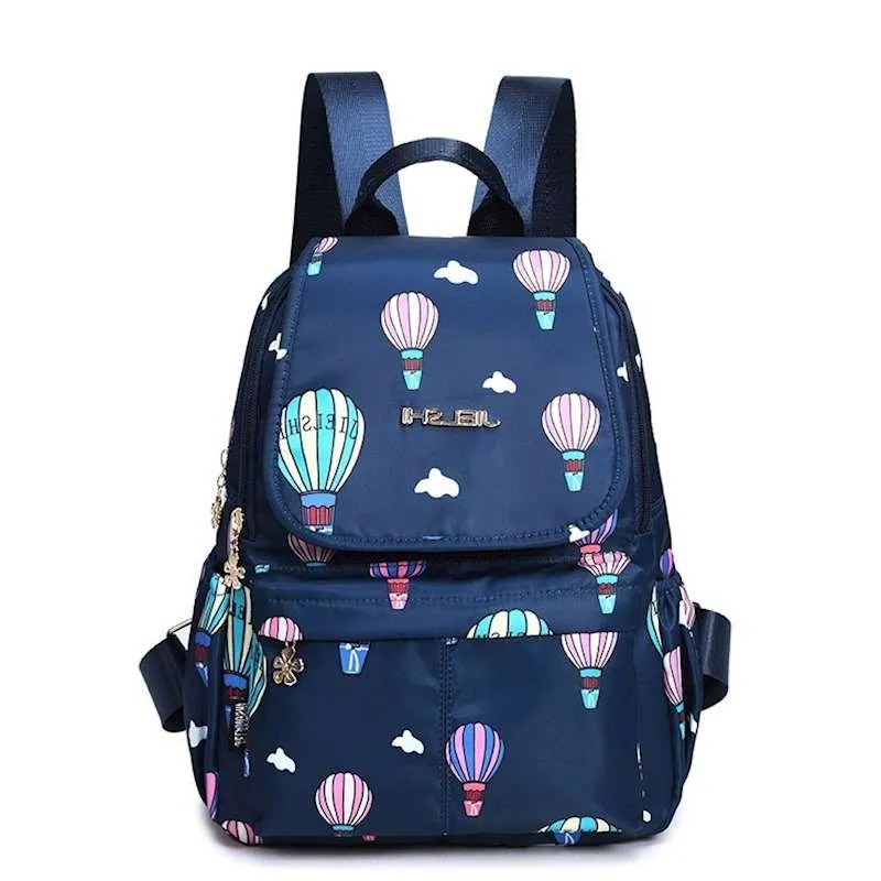 Рюкзак для девочек подростков водонепроницаемый нейлоновый рюкзак с принтом в