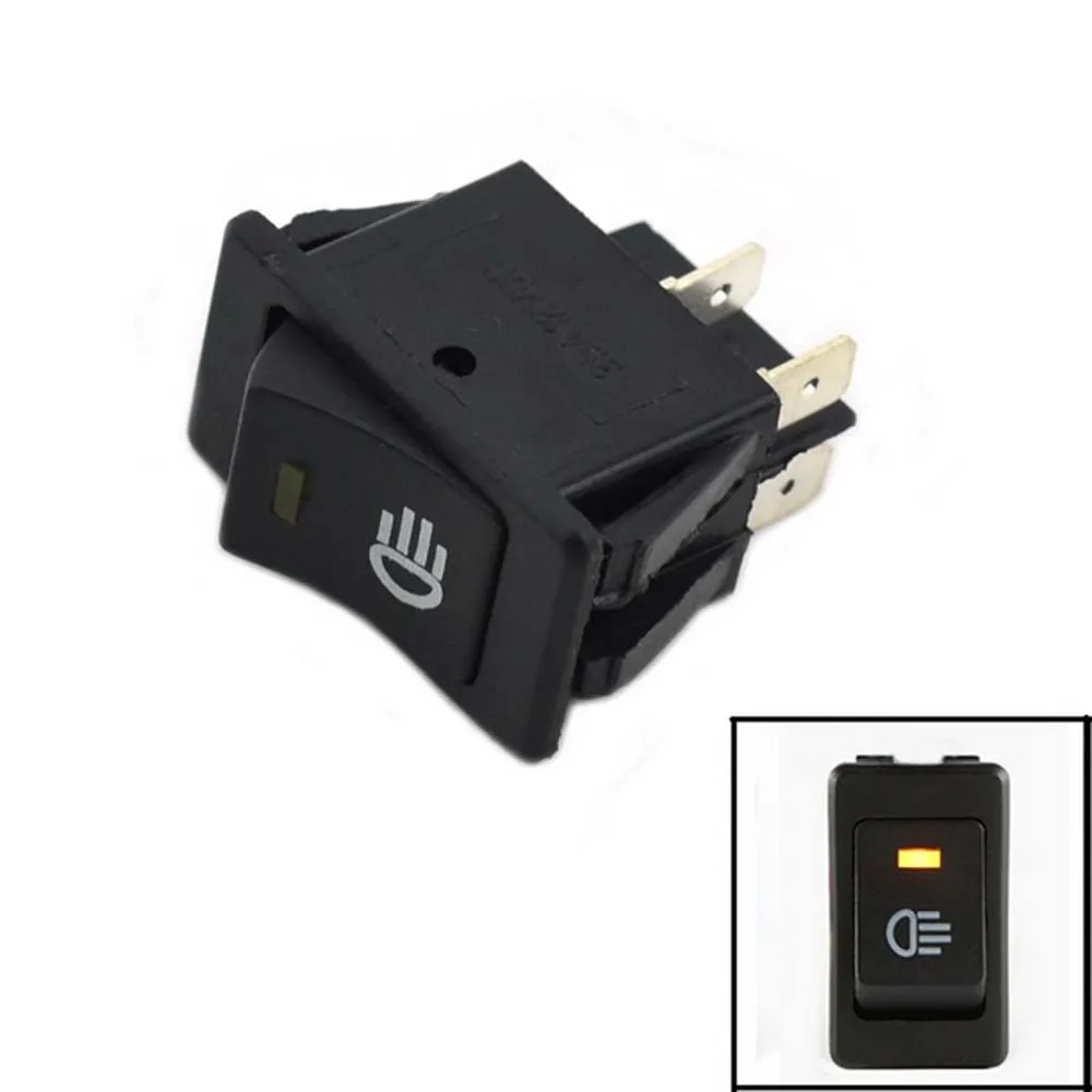 Кулисный Переключатель Jtron 12 в 35 А для модификации автомобиля 1 52 дюйма x 0 87