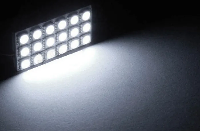 Франшиза 18 SMD 5050 LED T10 BA9S Festoon Свет адаптер автомобильный свет панель лампа 12В