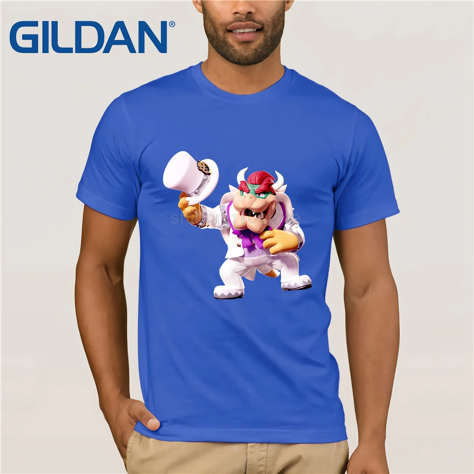 Горячая игра персонаж Cappy Goomba Марио черепаха Got Swagger Мужская хлопковая футболка