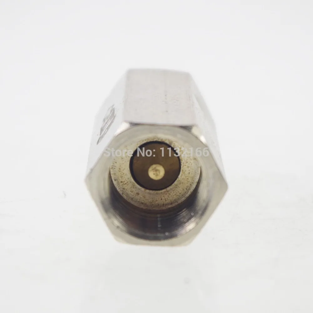 Латунный воздушный обратный клапан BSPP мама с никелированным покрытием