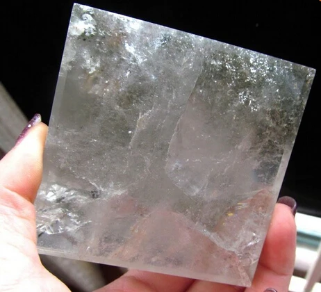 free shipping natural quartz rock crystal pyramid polished | Дом и сад