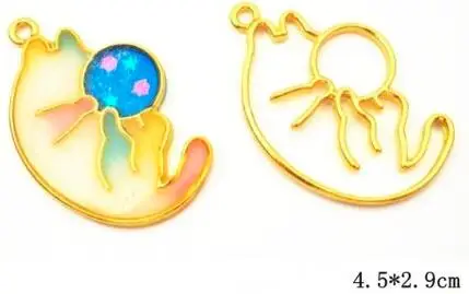 5 шт УФ-украшения из смолы Kawaii игры кот наплакал Cry животного открыть панель Подвески ручная работа смолы шар кошки аксессуары и украшения - Цвет: 4