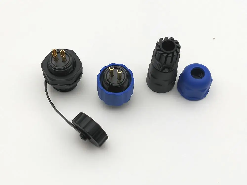 1 компл. Новинка SP13 водонепроницаемый IP68 2/3/4/5/6/7/9 Pin шасси крепление панели
