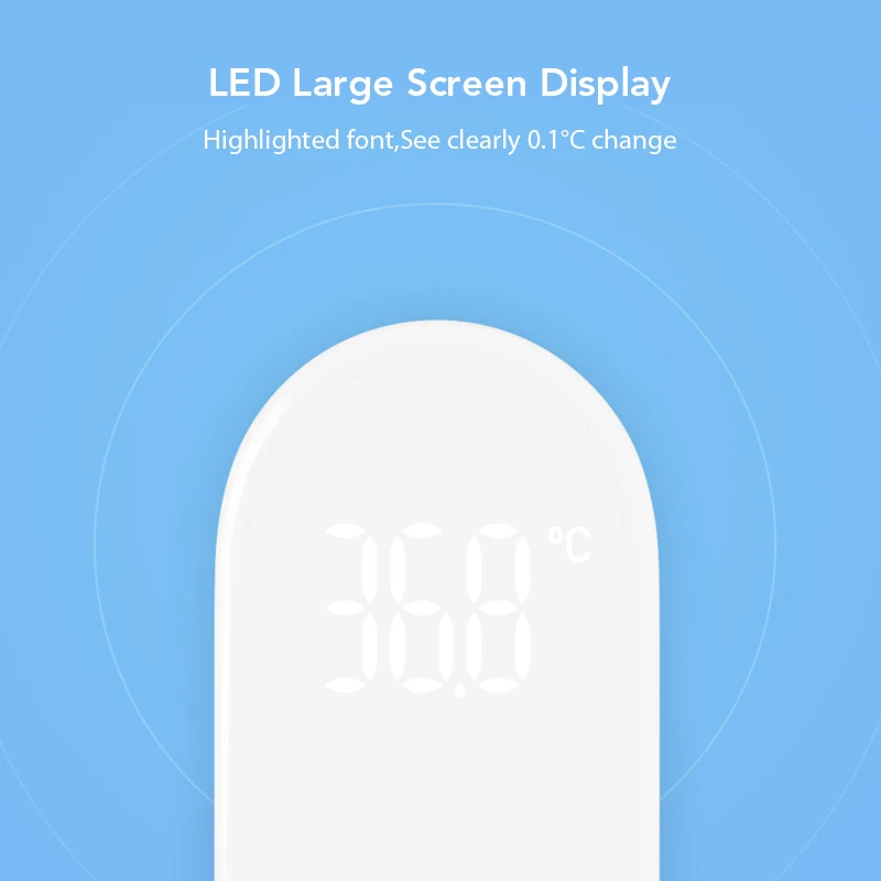 Xiaomi Mijia iHealth термометр светодиодный Бесконтактный цифровой инфракрасный Лоб термометр для тела для детей и взрослых 2
