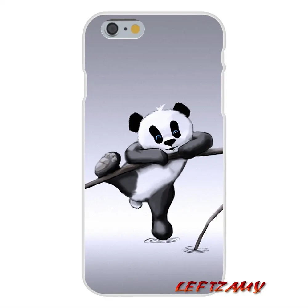 Силиконовые чехлы для телефонов милые азиатские Детские панды медведь Китай Samsung