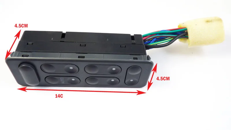 ISANCE Новый электрический выключатель управления окном DW003 для Daewoo Lanos Prine Cielo 96215558