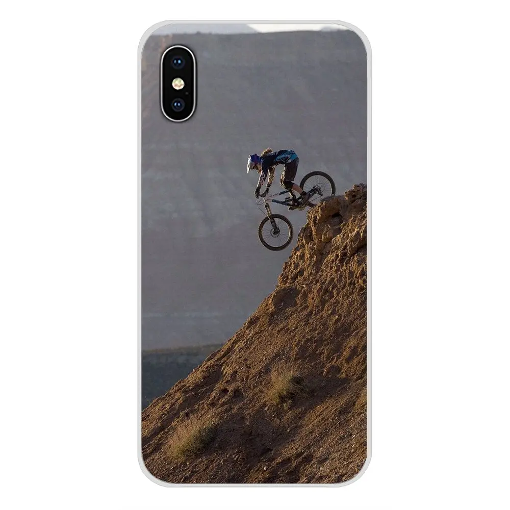 2018 горный велосипед Mtb сотовый телефон оболочка Чехлы для Apple iPhone X XR XS MAX 4 4S 5 5S 5C SE 6