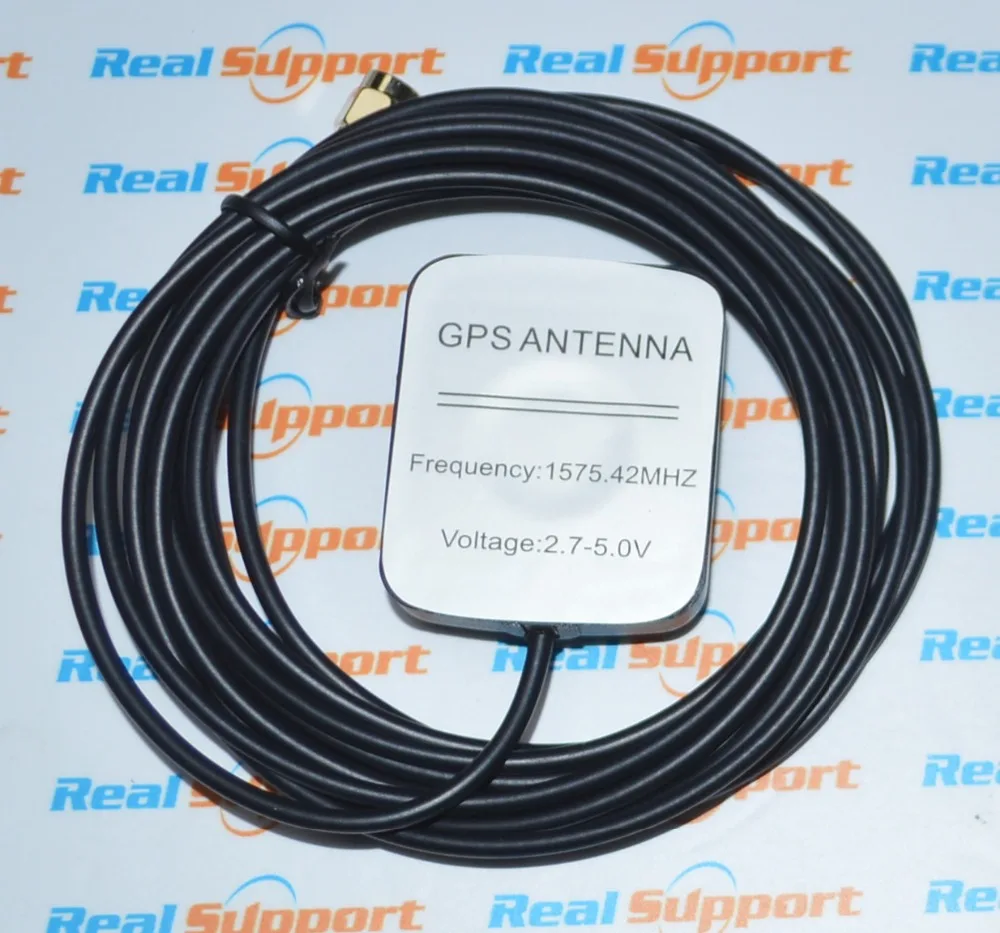 Brand New Auto DVD 1575.42MHz SMA male Connector GPS Active Remote Antenna Aerial 3 Meters Length | Электроника