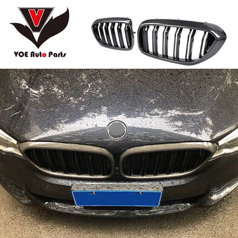 G30 M5 style черная глянцевая решетка для автомобильного стайлинга переднего бампера