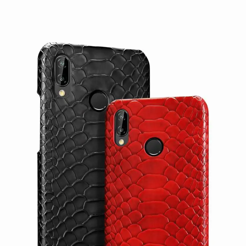Fashion Crocodile Snake Leather Back Cover For Huawei P30 Pro Lite P20 Mate 30 Case 20 Protective Phone Mate20 RS | Мобильные