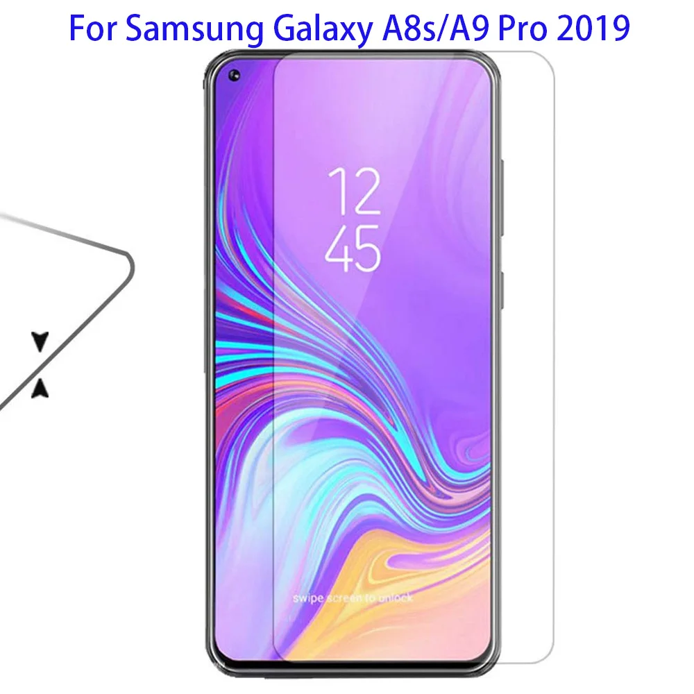 2 шт. защитная пленка из закаленного стекла Naxtop 2.5D для Samsung Galaxy A8s/A9 Pro 2019/A6 2018/J8