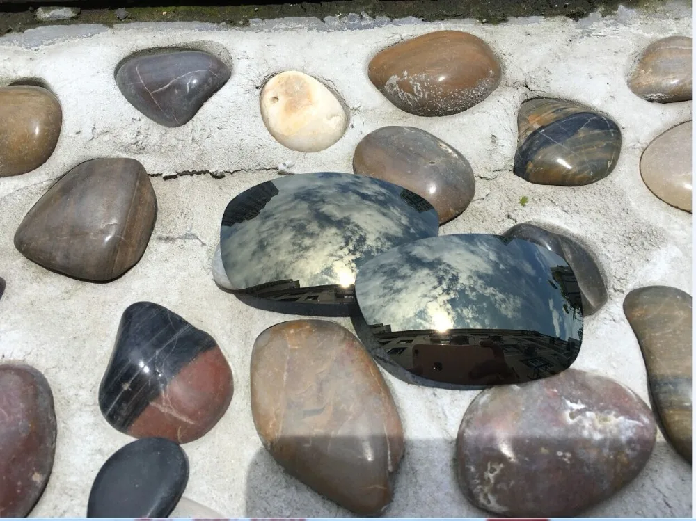 2 пары медных и огненных красных поляризованных сменных линз для солнцезащитных