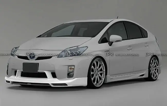 FRP передняя губа для Toyota ZVW30 Prius(09,5~ 11,12) Кен стиль стекло волокно передняя половина спойлер обвес тюнинг обшивка для ZVW30 Prius