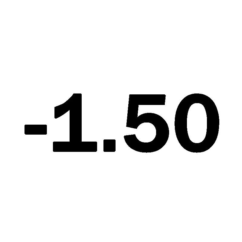 Elbru новые готовые очки для близорукости с диоптриями-1,0-1,5-2,0-2,5-3,0-3,5-4,0 мужские и женские металлические круглые оптические очки - Цвет оправы: -1.50