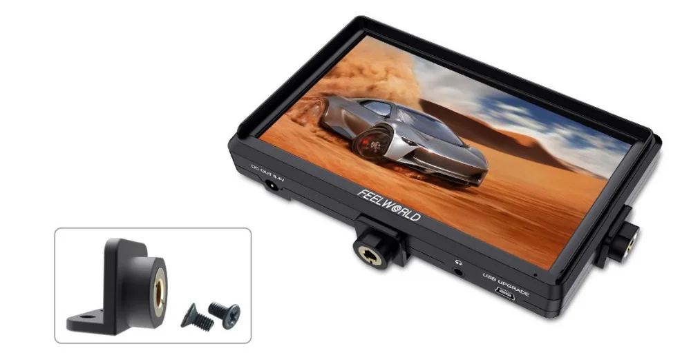 FEELWORLD S55 5,5 дюймов DSLR камера монитор 4K HDMI lcd ips HD 1280x720 дисплей полевой монитор для камеры s съемки