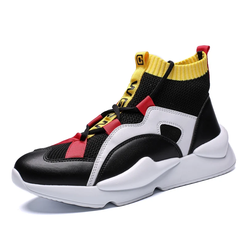 Mens Autumn &amp Winter Sneakers High Top Brand Shoes Casual Men Shoe Fashion Products Zapatos |