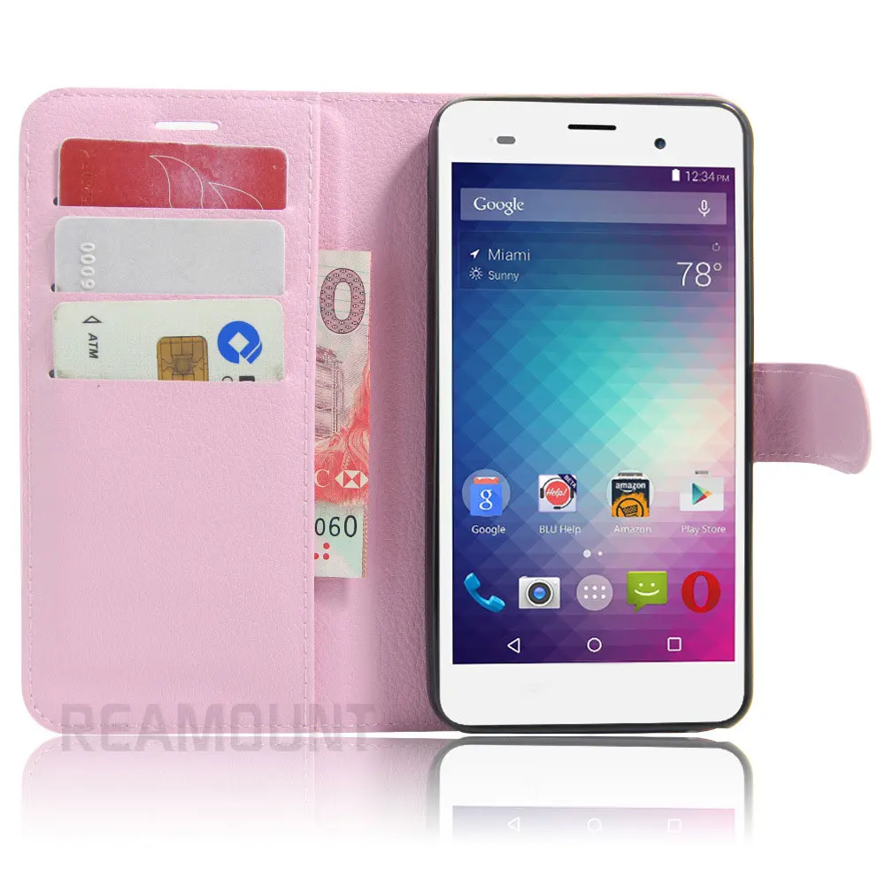 50 шт. чехол для BLU Advance 5 0 бумажник телефона из искусственной кожи держатель