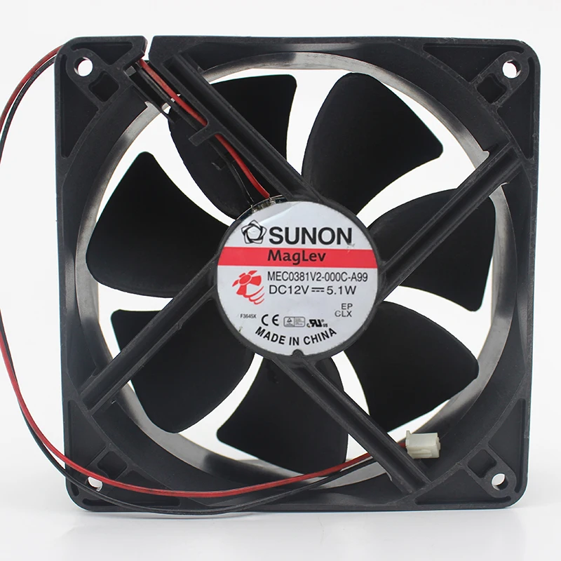 Абсолютно новый оригинальный MEC0381V2 000C A99 12038 12 см 12В шасси блок питания вентилятор