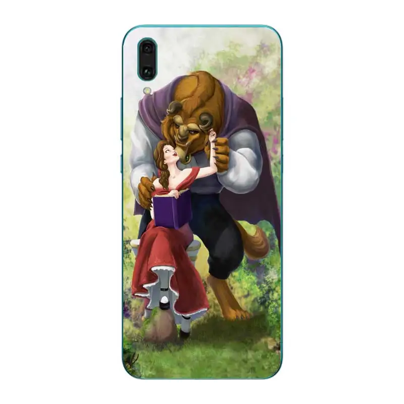 N267 Beauty And Beast Hot Soft TPU Silicone Cover For Huawei Y5 Y6 Y7 Y9 Prime Pro 2017 2018 2019 Case |