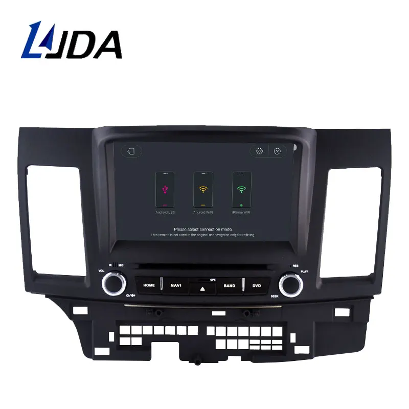 DSP Carplay Android 10 автомобильный DVD плеер для Mitsubishi LANCER 2007 2016 Wifi GPS Navi 2 Din автомобильное