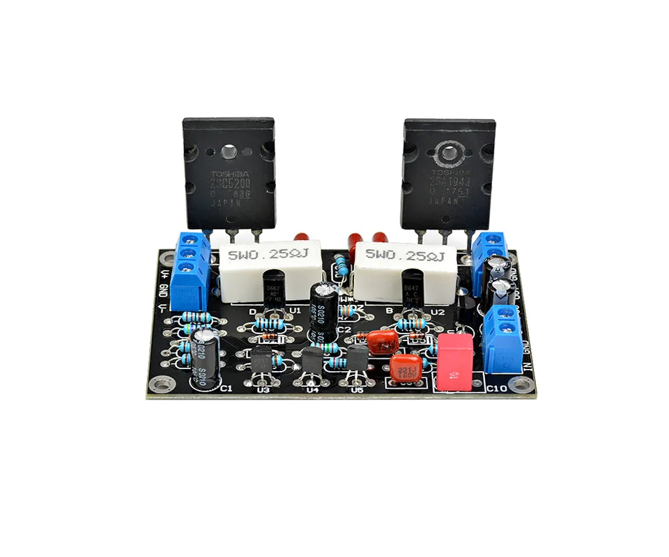 AIYIMA 100 Вт 2SC5200+ 2SA1943 аудио усилитель плата HIFI моноканальный усилитель двойной DC35V динамик домашний кинотеатр DIY