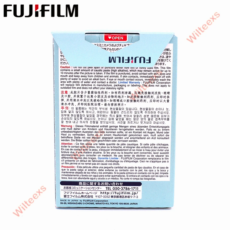 Оригинальная пленка Fujifilm Fuji Instax Mini 8 10 листов для мгновенных камер 7 9 50s 7s 90 25 Share с