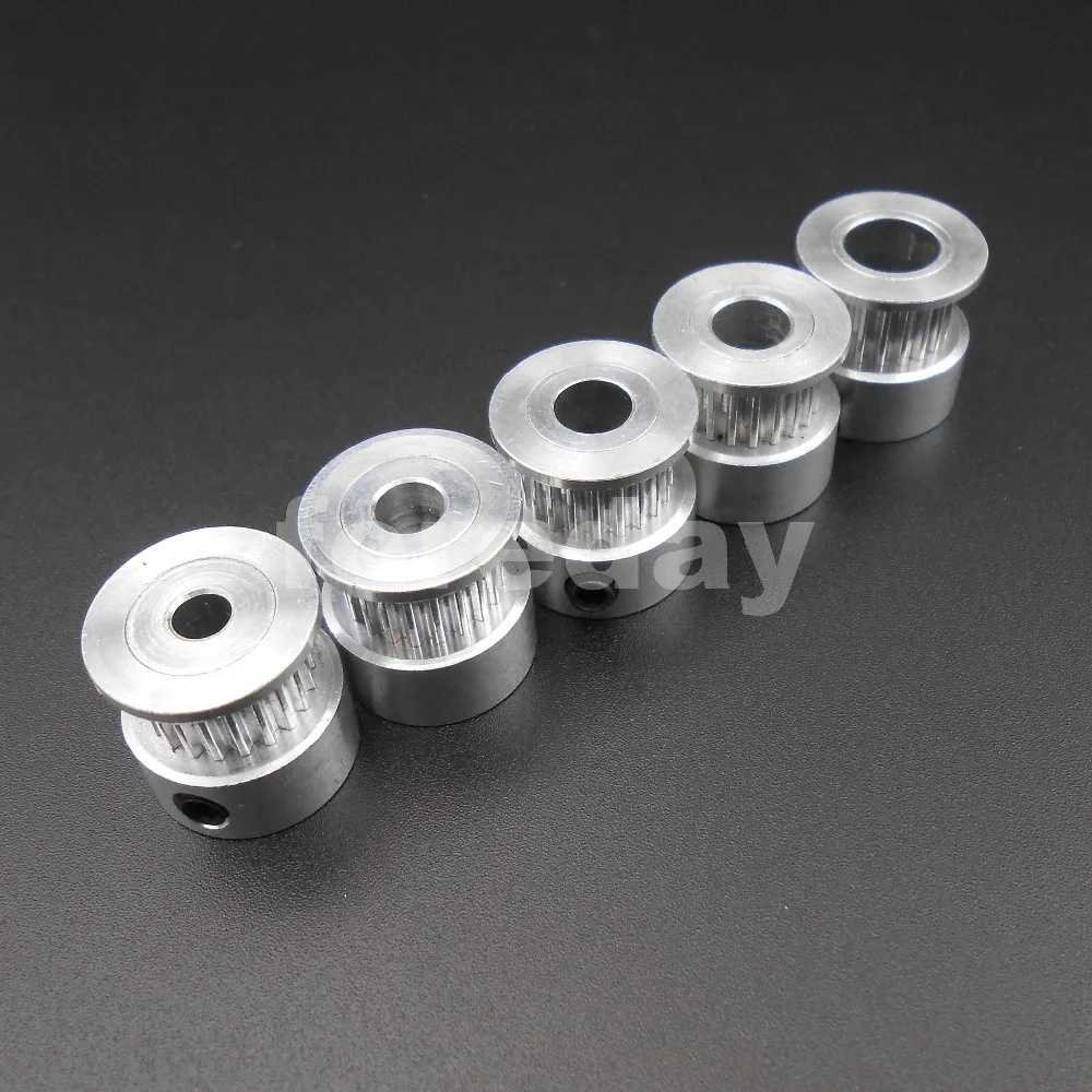 2GT 20 зубчатый синхронный приводной шкив колеса 6 мм широкий передачи мощности T 4 5